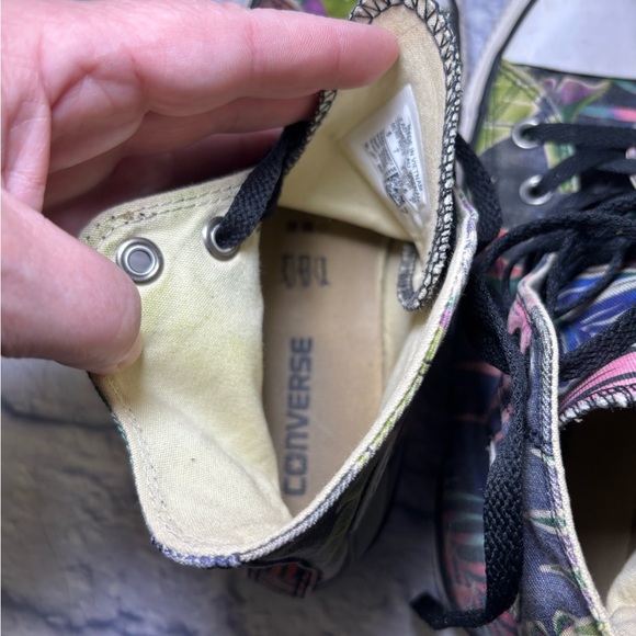 Converse Chuck Taylor All Star Tropical Floral High Tops 155393C Men 5 Women 7 - Picture 12 of 13